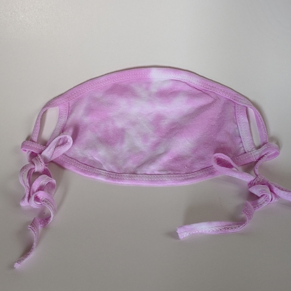 Pink Cloud tie dye face mask - Picture 1 of 1